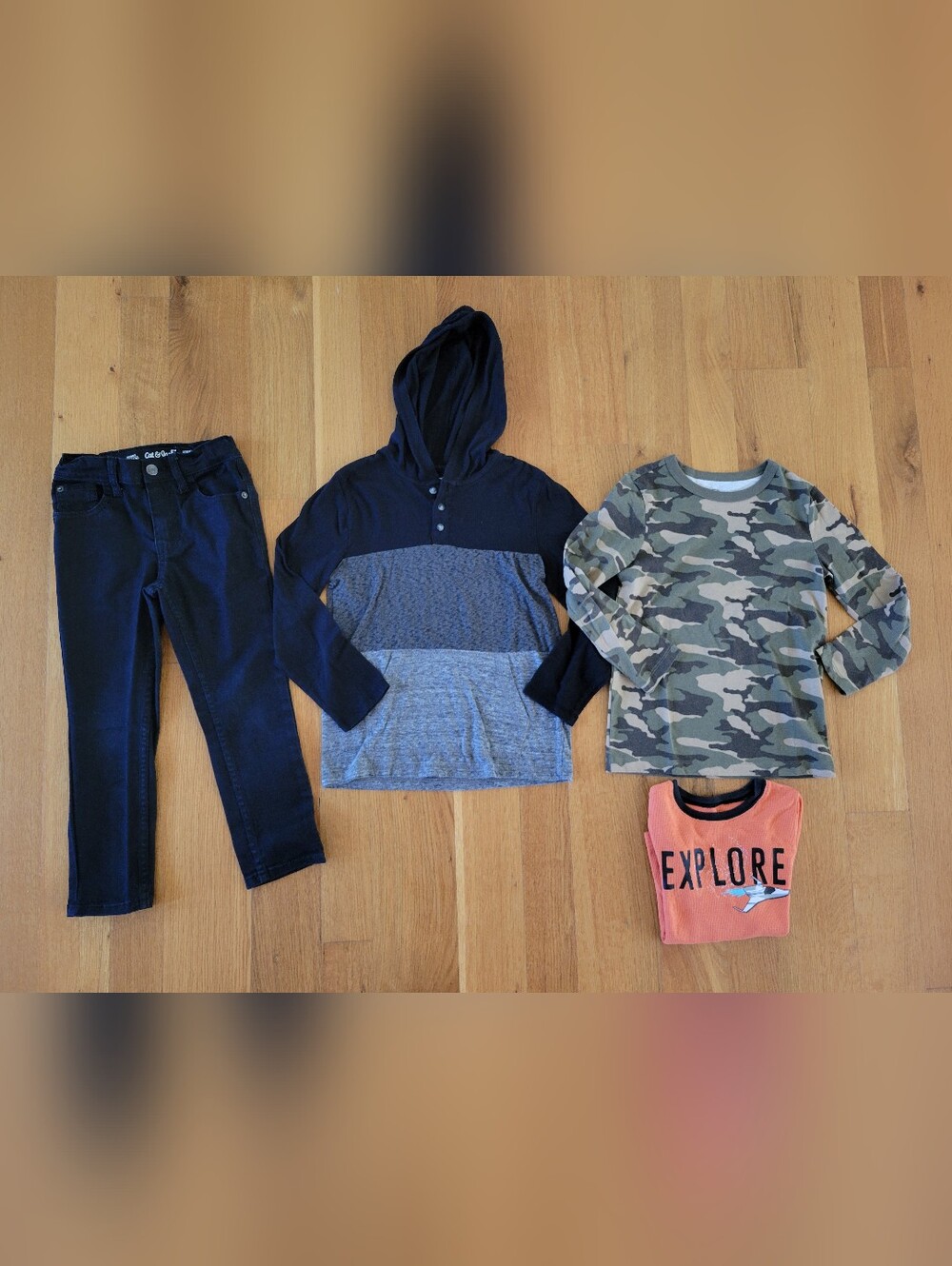 Boys size 6, 6-7, and small clothes bundle